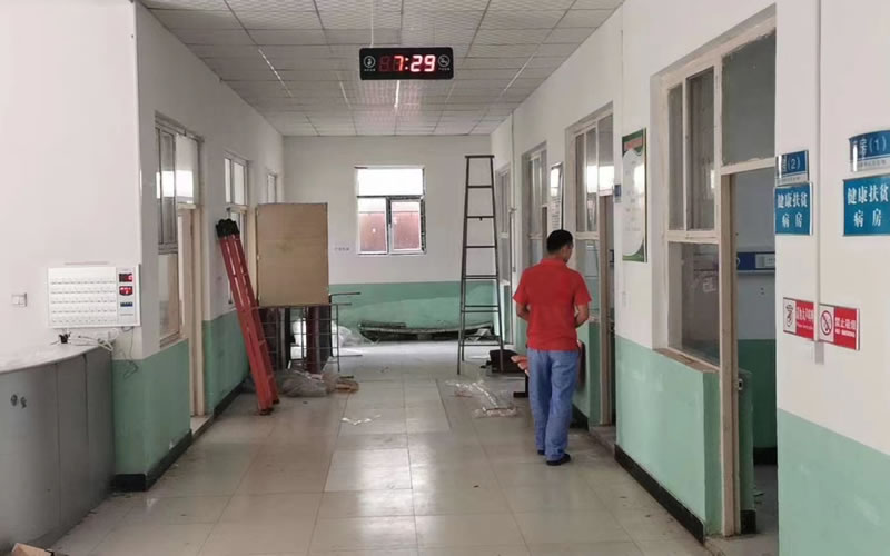 醫(yī)院護士站呼叫系統(tǒng)安裝效果